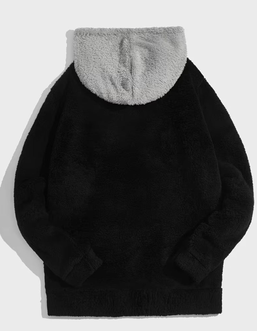 Sherpa™ Black Hoodie