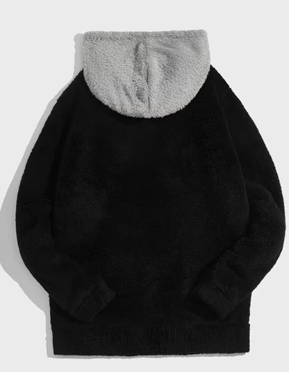 Sherpa™ Black Hoodie